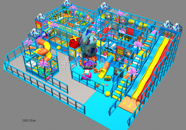新型淘气堡-海洋球乐园